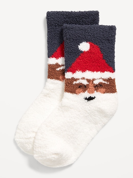 View large product image 1 of 1. Unisex Cozy Holiday Socks for Toddler &amp; Baby