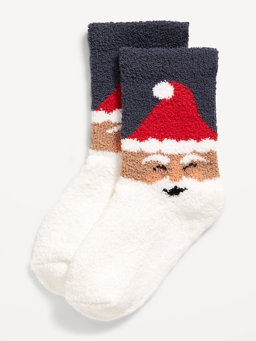 View large product image 1 of 1. Unisex Cozy Holiday Socks for Toddler &amp; Baby