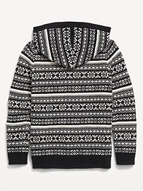 View large product image 3 of 3. Fair Isle Pullover Hoodie for Boys