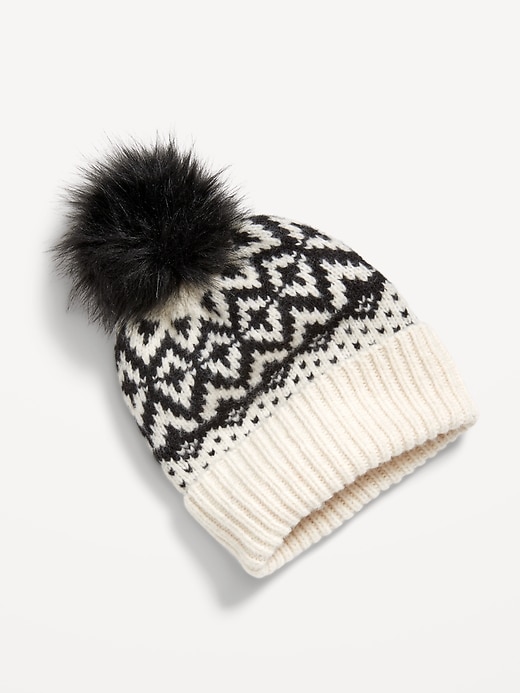 Image number 3 showing, Sweater-Knit Beanie