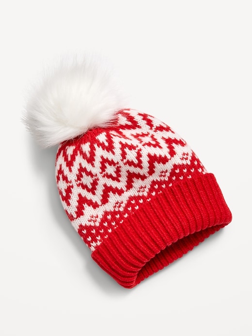 Image number 2 showing, Sweater-Knit Beanie