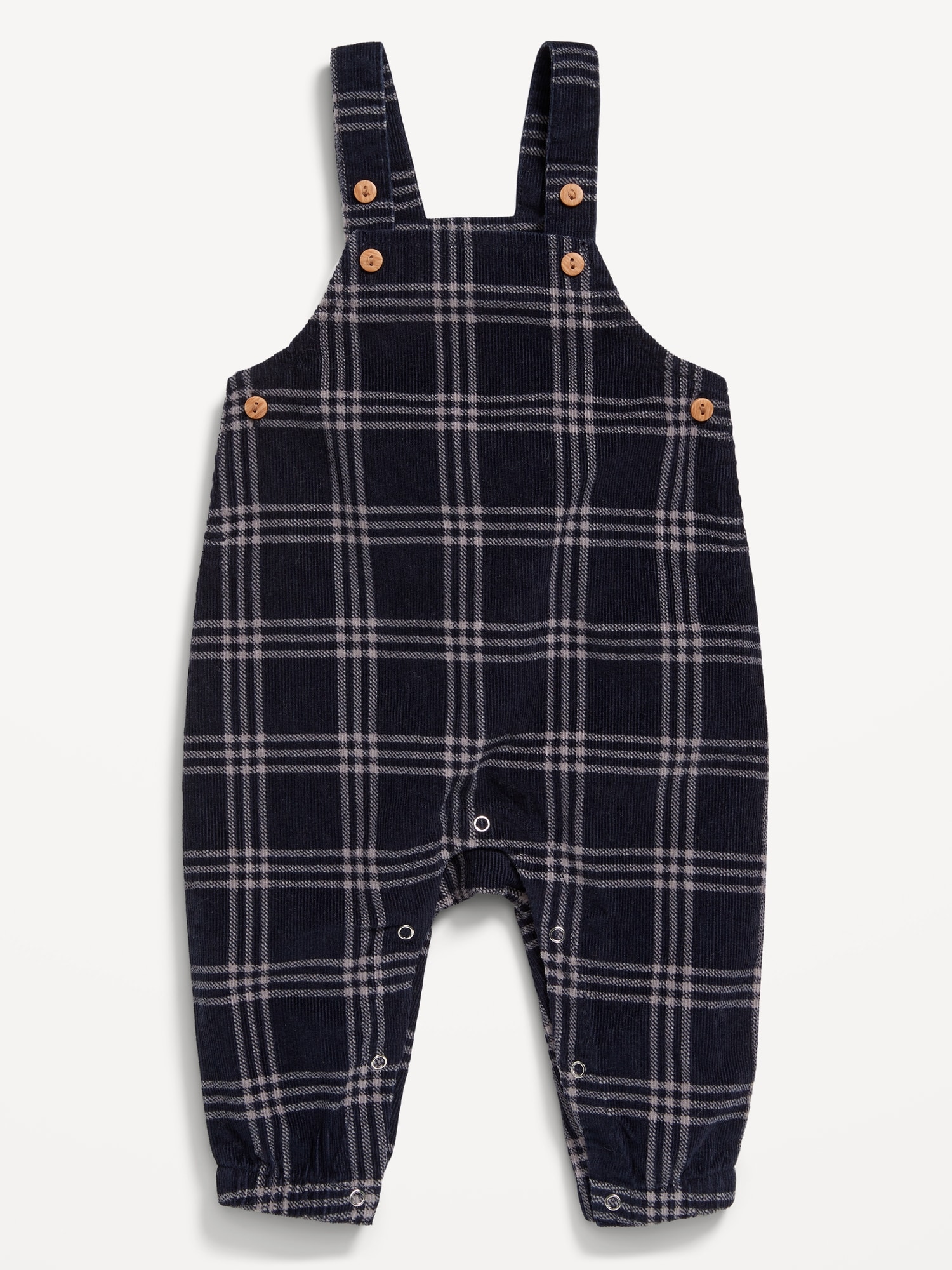 Plaid Corduroy Overalls for Baby