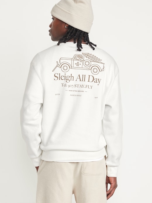 Image number 2 showing, Holiday-Graphic Sweatshirt