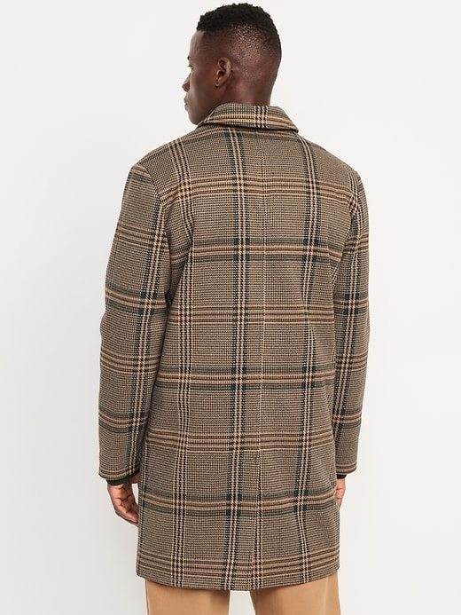 Image number 2 showing, Plaid Topcoat