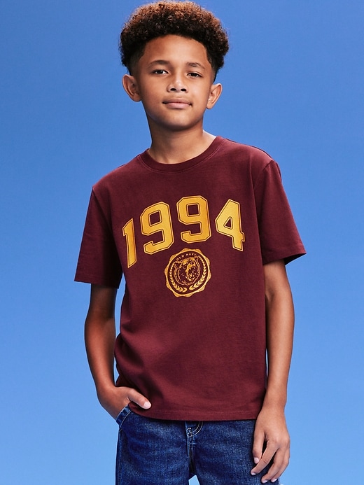 Image number 5 showing, '94 Gender-Neutral Logo-Graphic T-Shirt for Kids