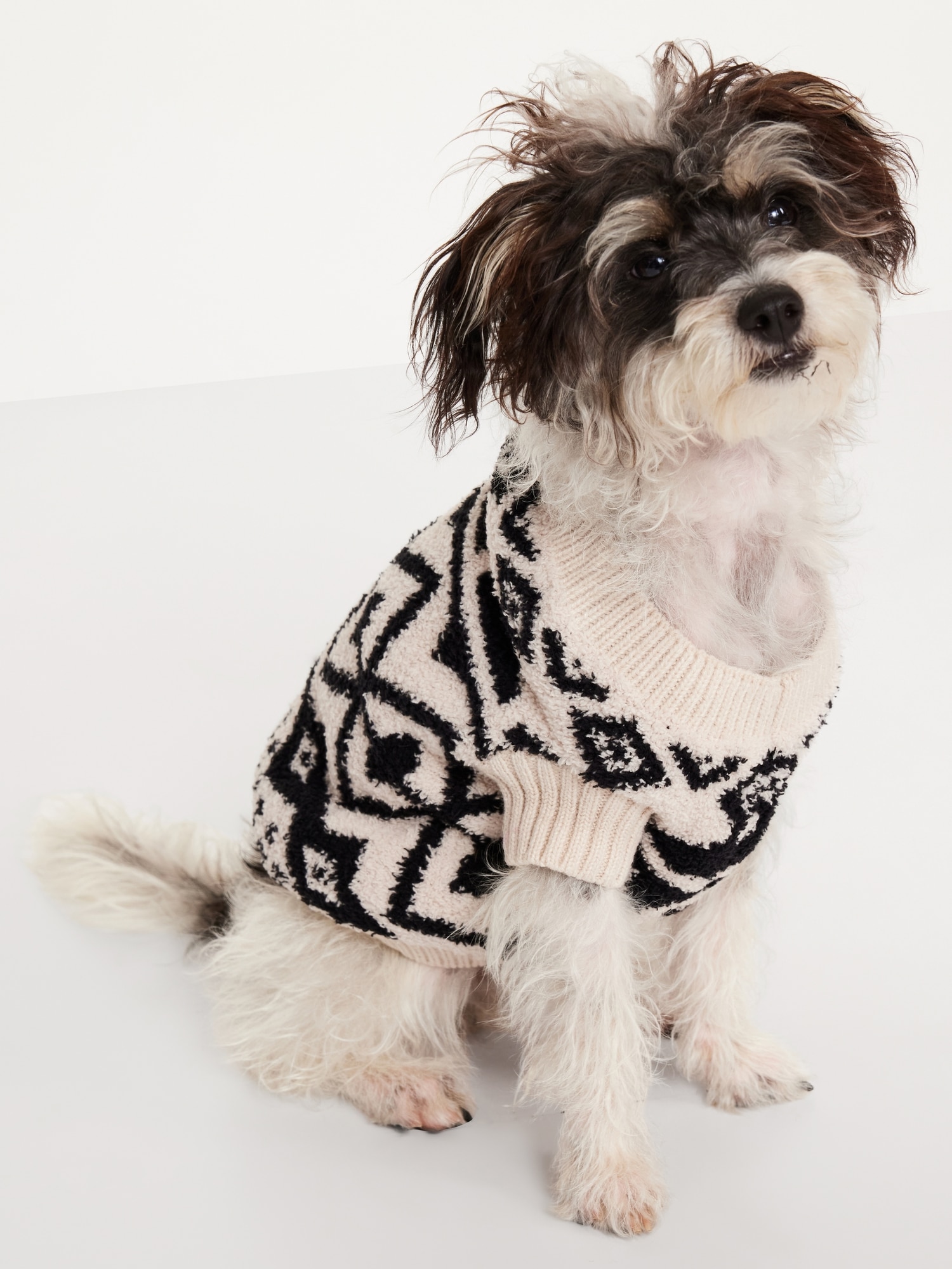 Cozy Printed Sweater for Pets