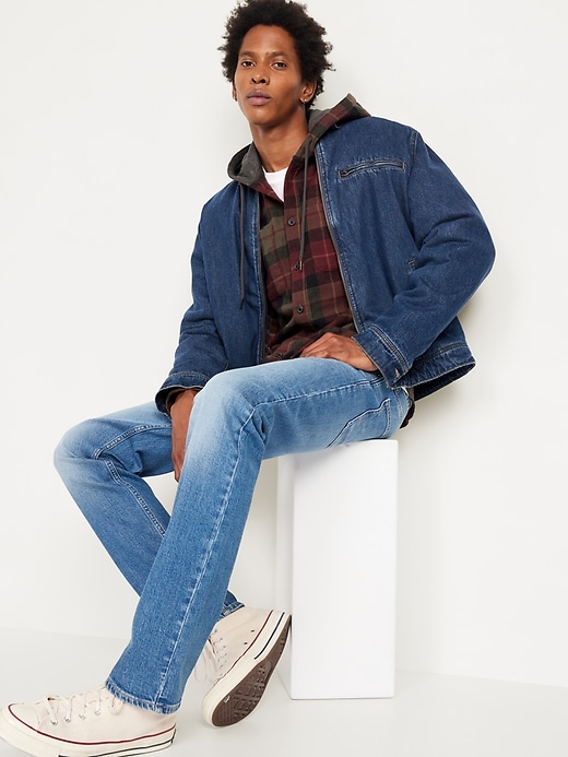 Image number 3 showing, Hooded Flannel Shirt