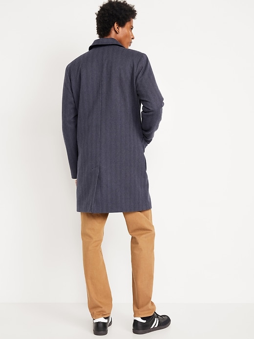 Image number 7 showing, Button-Front Topcoat