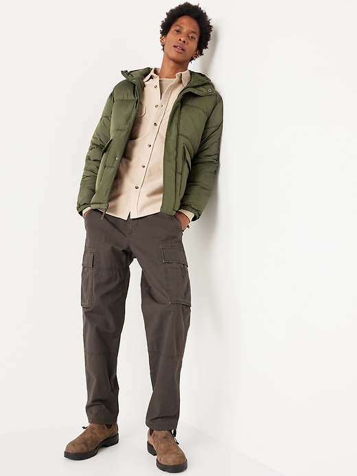 Image number 3 showing, Hooded Puffer Jacket