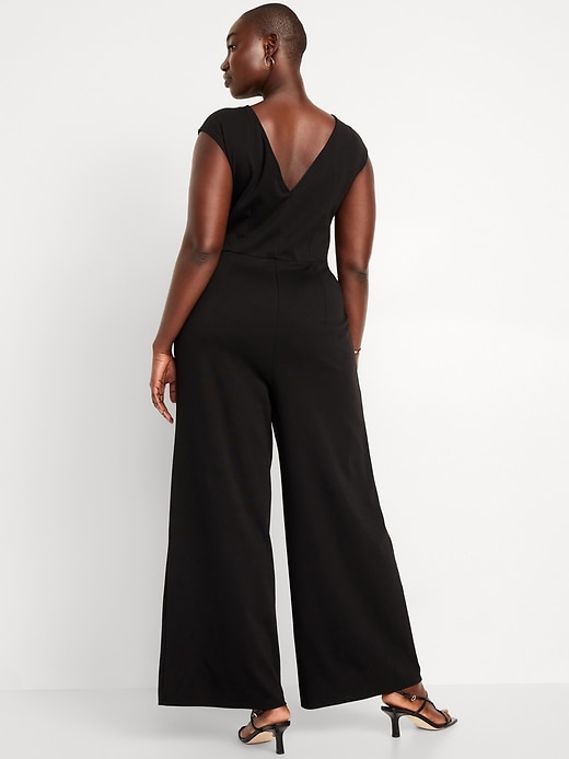 Image number 5 showing, Ponte-Knit Jumpsuit