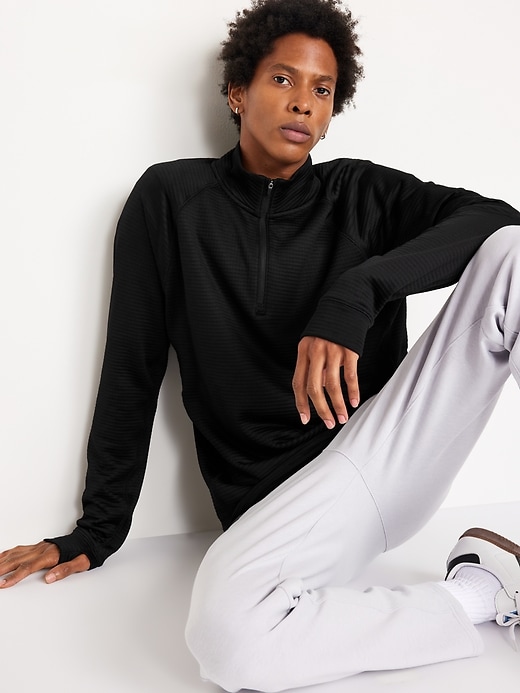 Image number 7 showing, Go-Dry Cool Waffle Quarter Zip