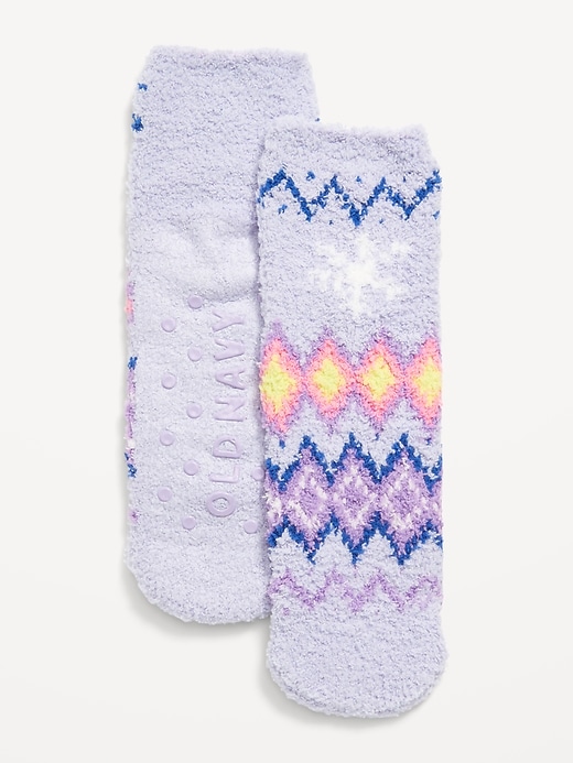 View large product image 1 of 1. Gender-Neutral Cozy Socks for Kids