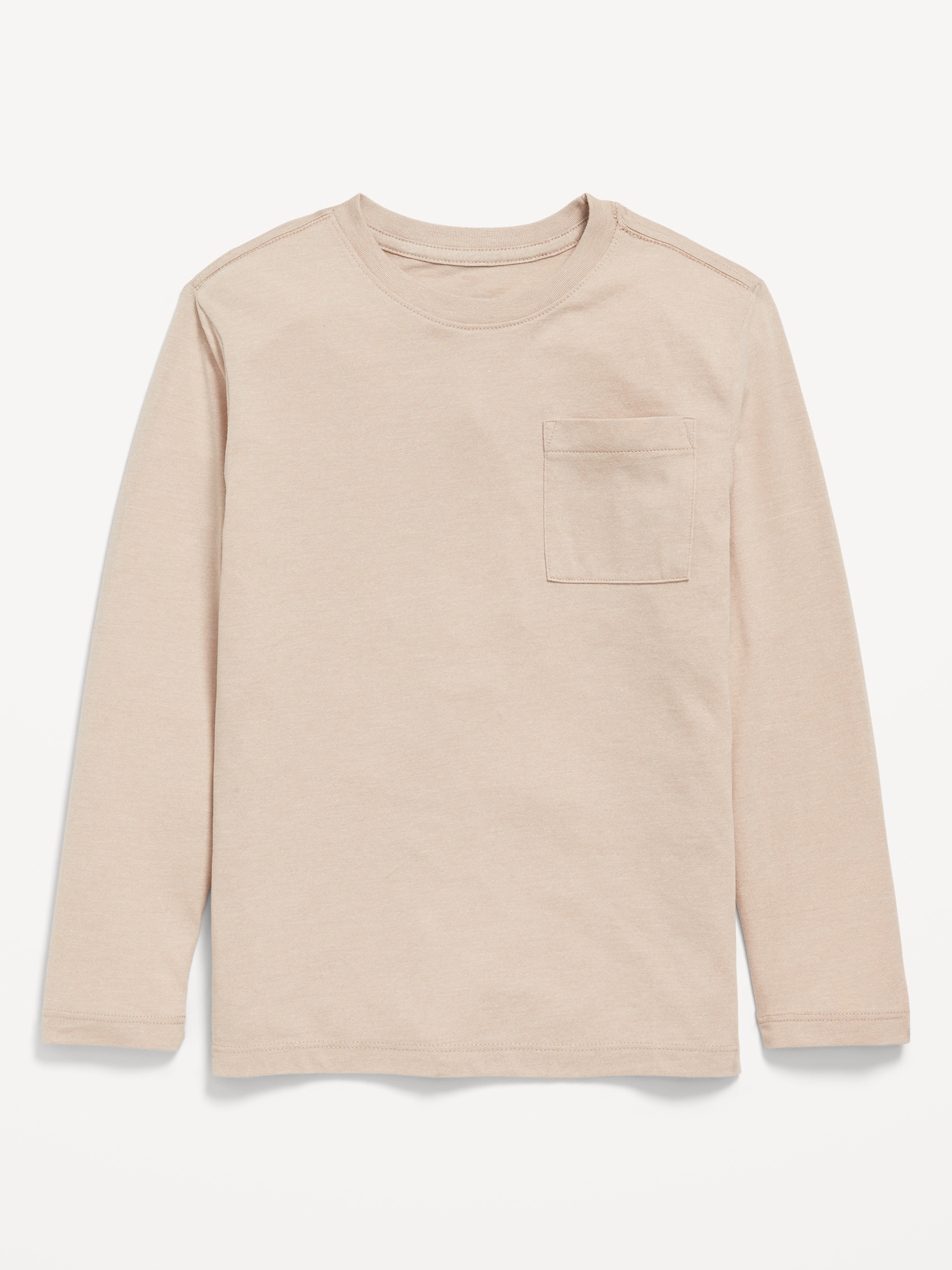 Softest Long-Sleeve Pocket T-Shirt for Boys