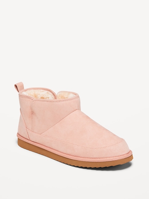 Image number 1 showing, Faux Fur-Lined Booties