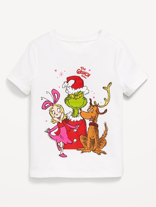 View large product image 1 of 2. Dr. Seuss™ &quot;Grinch&quot; Unisex Graphic T-Shirt for Toddler