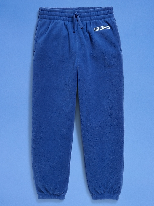 Image number 5 showing, '94 Gender-Neutral Microfleece Jogger Sweatpants for Kids