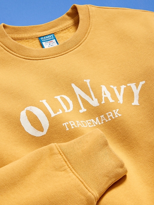 Image number 6 showing, '94 Gender-Neutral Logo-Graphic Sweatshirt for Kids