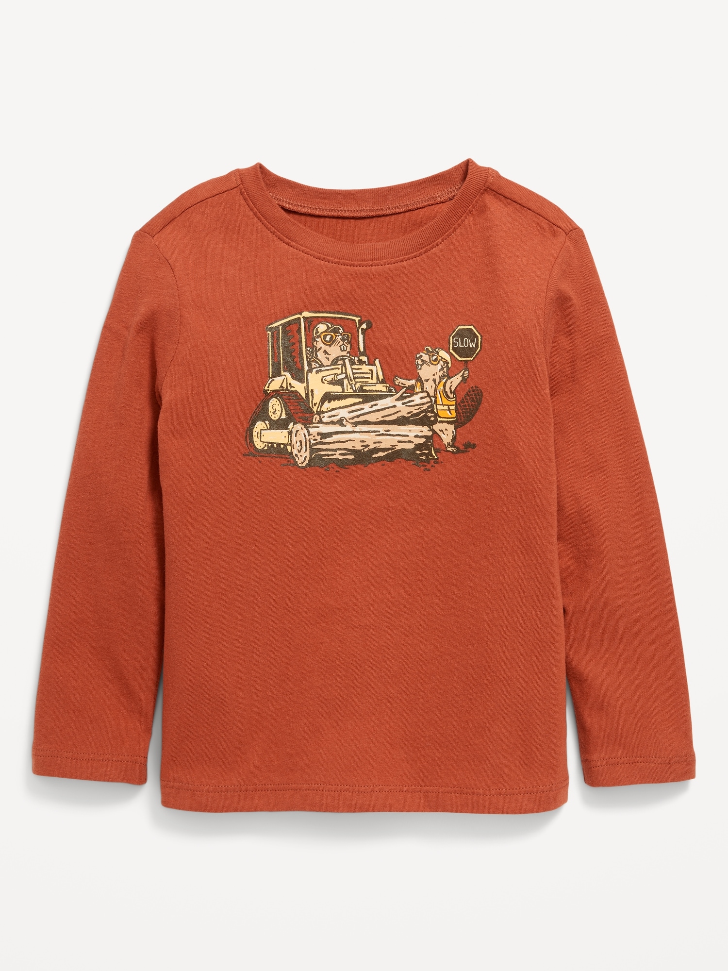 Long-Sleeve Graphic T-Shirt for Toddler Boys