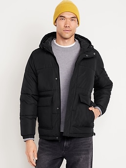 Old navy men's puffer jackets online