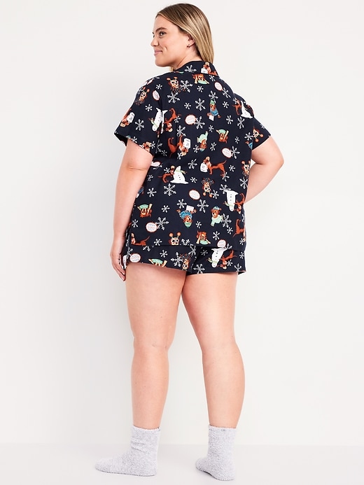 Image number 8 showing, Flannel Pajama Short Set