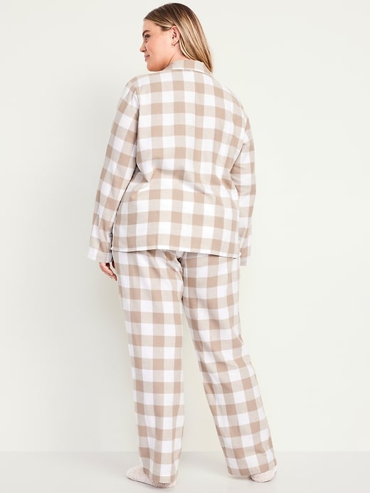 Image number 8 showing, Flannel Pajama Set for Women