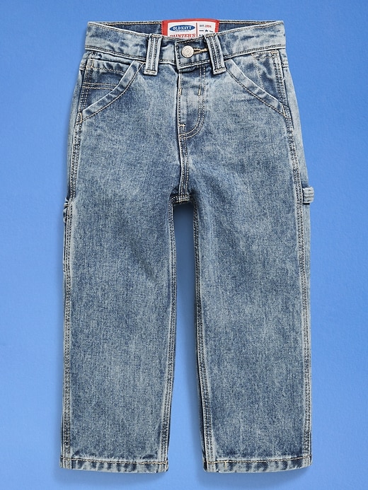 Image number 6 showing, '94 Unisex Carpenter Jeans for Toddler