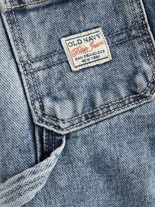 Image number 8 showing, '94 Unisex Carpenter Jeans for Toddler