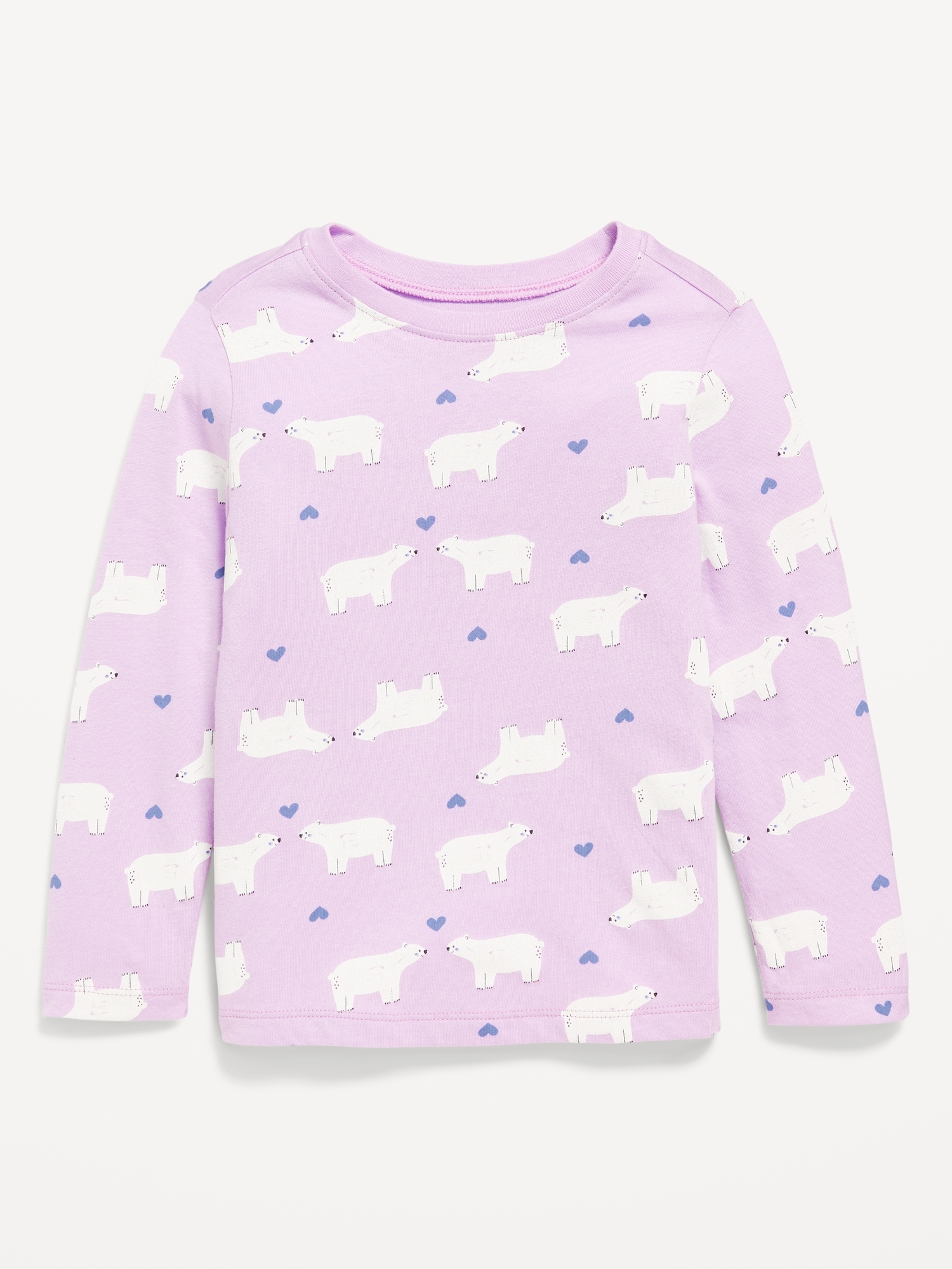 Printed Long-Sleeve T-Shirt for Toddler Girls