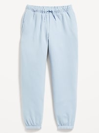 View large product image 4 of 4. Vintage High-Waisted Jogger Sweatpants for Girls