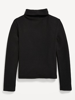 Long-Sleeve Mock-Neck Top for Girls | Old Navy