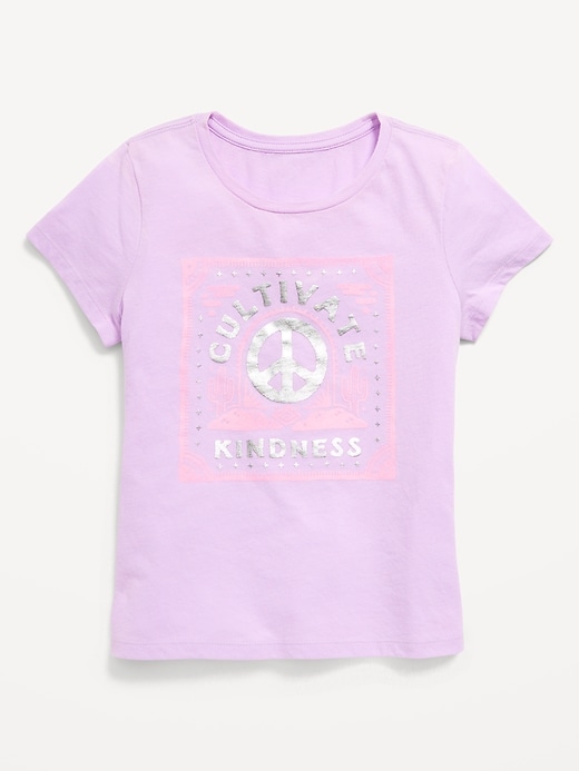 View large product image 1 of 1. Short-Sleeve Graphic T-Shirt for Girls