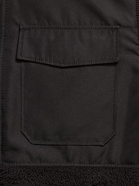 View large product image 4 of 4. Hooded Flap-Pocket Utility Jacket for Boys