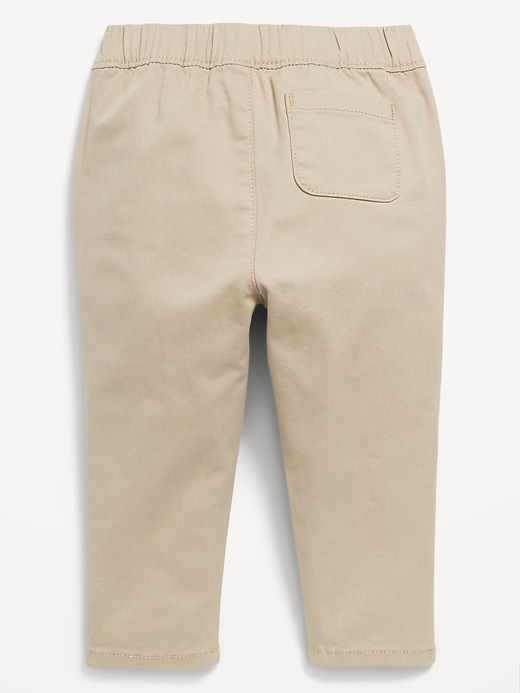 View large product image 2 of 2. Straight-Leg Twill Pants for Baby