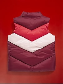 View large product image 3 of 3. '94 Quilted Puffer Vest for Toddler Girls