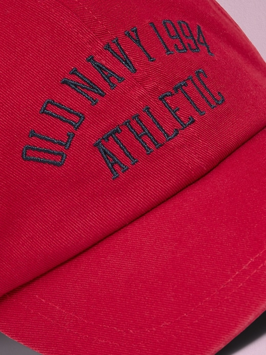 Image number 4 showing, '94 Logo-Graphic Gender-Neutral Baseball Cap for Kids