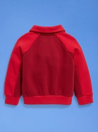 View large product image 3 of 3. '94 Logo-Graphic Quarter-Zip Sweatshirt for Toddler Girls