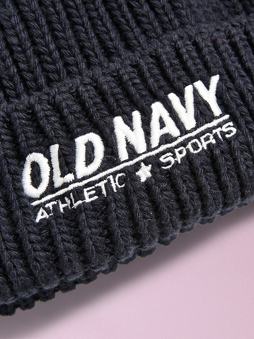 Image number 3 showing, '94 Logo-Graphic Gender-Neutral Beanie for Kids