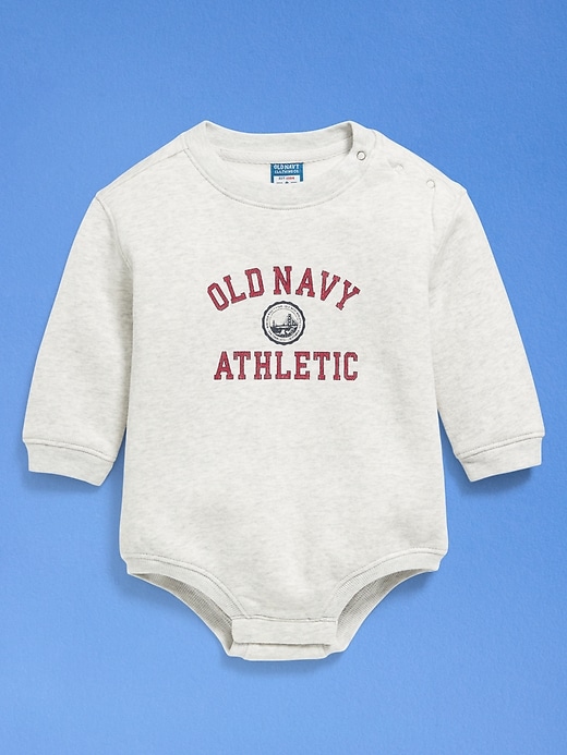 Image number 4 showing, '94 Logo-Graphic One-Piece Romper for Baby