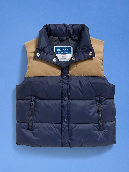 View large product image 2 of 3. '94 Unisex Quilted Puffer Vest for Toddler