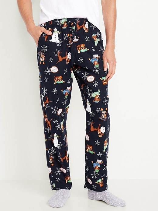 Image number 1 showing, Flannel Pajama Pants for Men