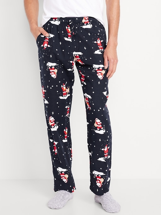 Image number 1 showing, Flannel Pajama Pants for Men