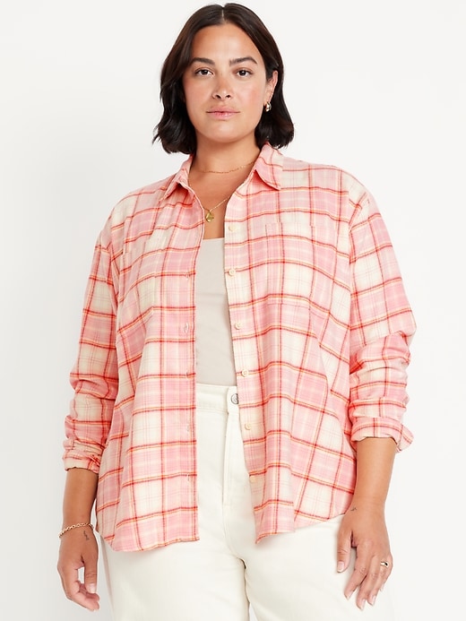 Image number 7 showing, Button-Down Flannel Tunic