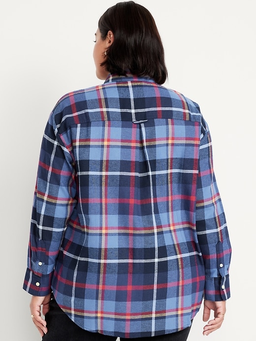 Image number 8 showing, Button-Down Flannel Tunic