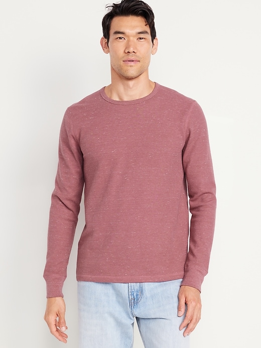 Image number 1 showing, Waffle-Knit T-Shirt