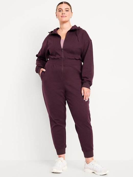 Image number 6 showing, Dynamic Fleece Hooded Jumpsuit