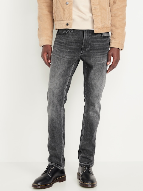 Skinny 360° Tech Stretch Performance Jeans - Washed Black