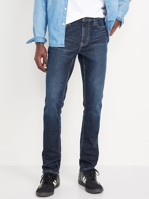 Skinny 360° Tech Stretch Performance Jeans - Dark Wash