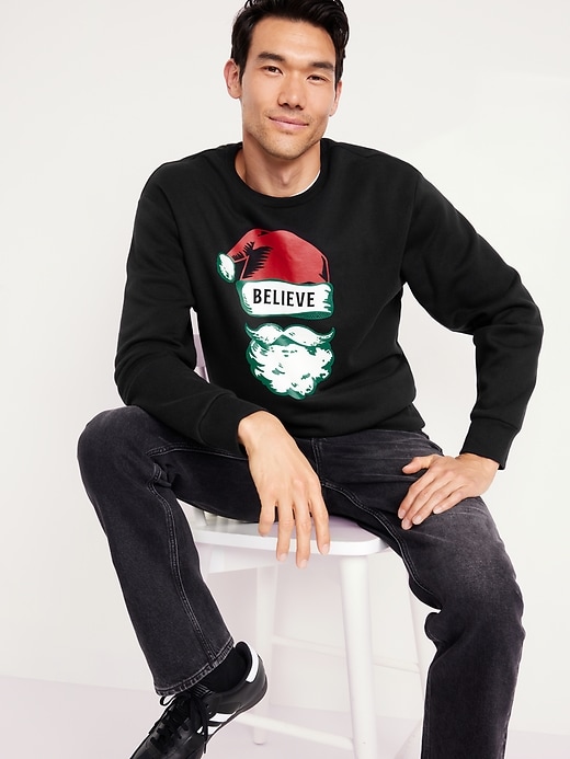 Image number 3 showing, Holiday-Graphic Sweatshirt