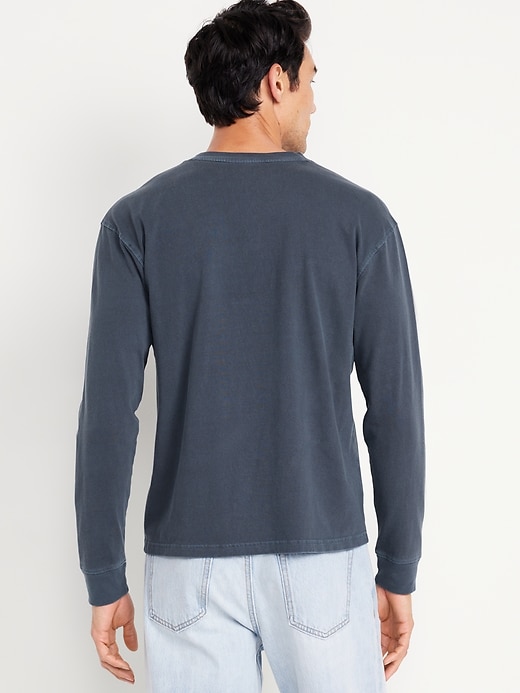 Image number 2 showing, Heavyweight Henley T-Shirt