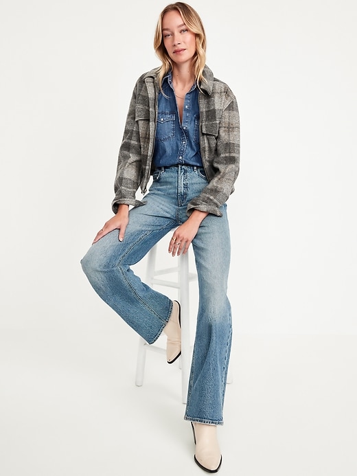 Image number 3 showing, Classic Button-Down Jean Shirt